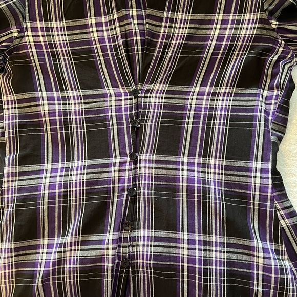 Button up short sleeve top - Picture 4 of 5